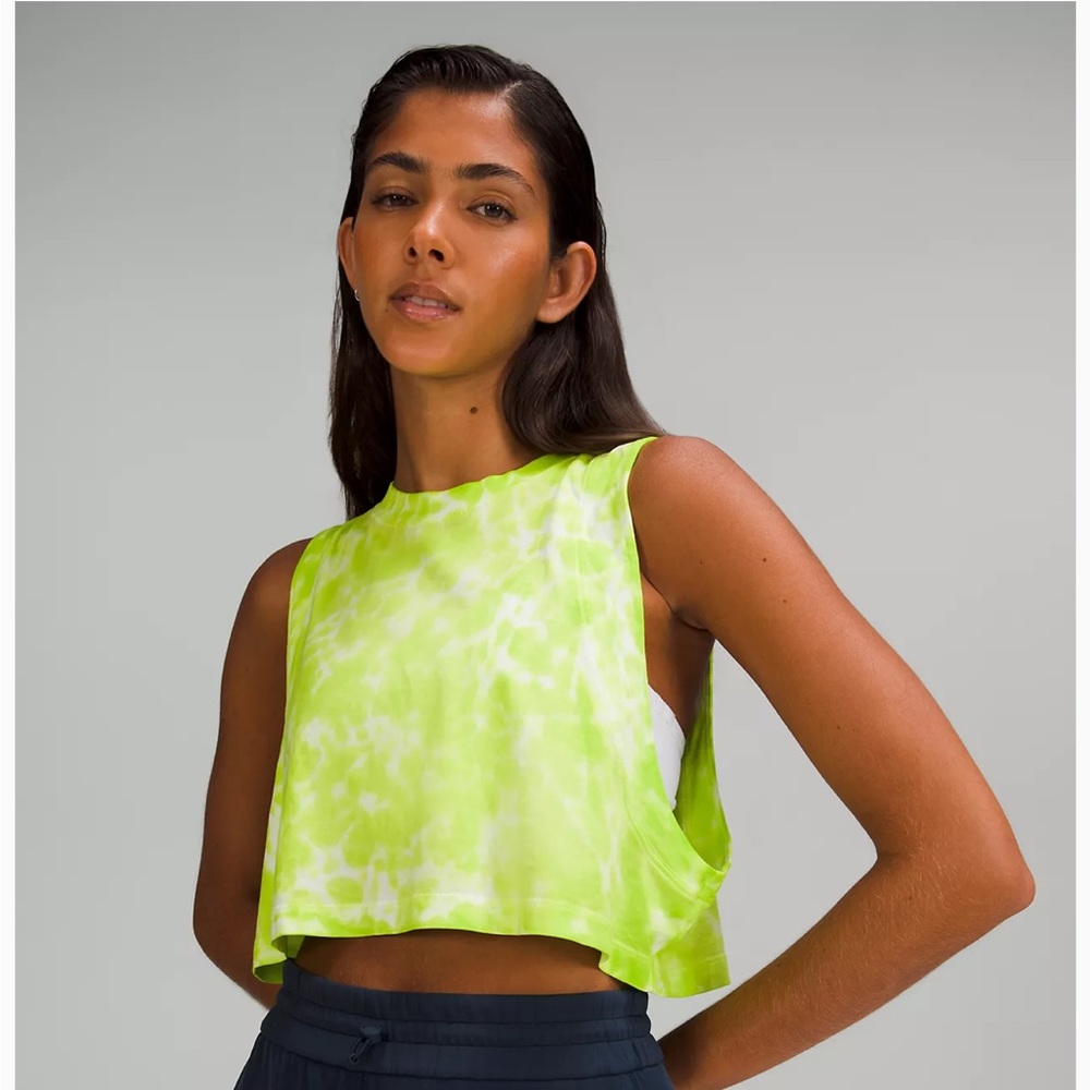 NWOT Lululemon All Yours Cropped Tank